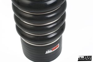 ท่อยางซิลิโคน ท่อย่น ลอน do88 สีดำ ขนาด 2.75 นิ้ว (70 มม.) (SCAC70)