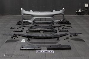 ชุดกันชนหน้า สำหรับ Porsche 718 Cayman-Boxster ทรง GT4