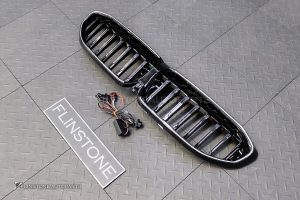 กระจังหน้า LED BMW G20 Series 3 PRE LCI เส้นเดี่ยว สีดำเงา