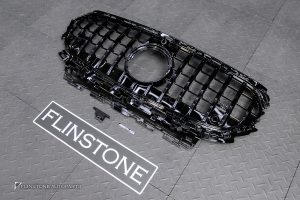 กระจังหน้า สำหรับ W214 E-Class ทรง AMG GT Black