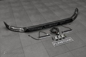 ลิ้นหน้า พร้อมไฟ LED Daytime Carbon Fiber สำหรับ W465 G-Class ทรง USUS Autoclave