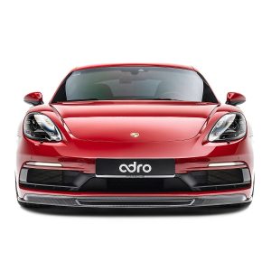 ลิ้นหน้า Carbon Fiber PORSCHE 718 ADRO แท้