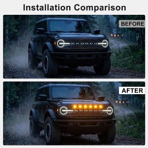 ไฟแต่ง Hansshow Ford Bronco (FRONT GRILL)