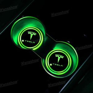 ไฟแต่ง ที่วางแก้ว Hansshow Tesla Model Y Juniper Highland