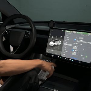 ไฟแอมเบียนต์ พวงมาลัย Hansshow Tesla Model Y L