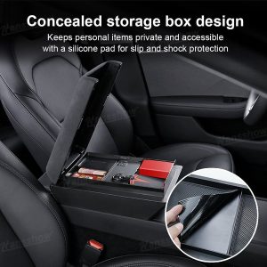 กล่องเก็บของในรถ คอนโซลกลาง Hansshow Tesla Model Y Juniper Highland (HEIGHTENING ENHANCED COMFORT)
