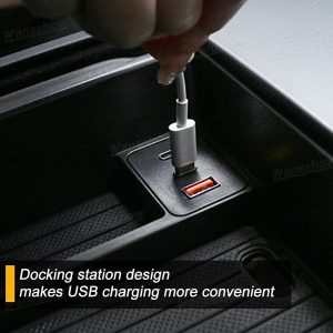 กล่องเก็บของในรถ คอนโซลกลาง Hansshow Tesla Model Y Juniper Highland (ORGANIZER DOCKING JUNIPER)