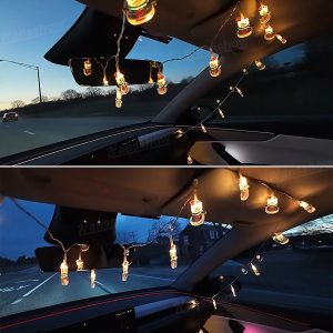 ไฟแอมเบียนต์ Hansshow Tesla Cybertruck (CHRISTMAS SNOWMAN MERRY)