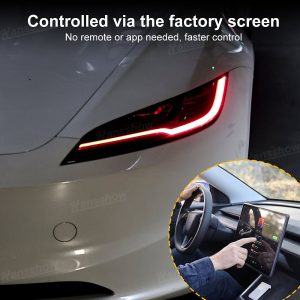 ไฟแอมเบียนต์ Hansshow Tesla Model 3 Highland (HEADLIGHTS DAYTIME FACTORY)