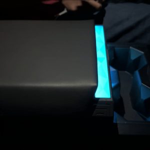ไฟแอมเบียนต์ คอนโซลกลาง Hansshow Tesla Cybertruck (RETRACTABLE MULTI-PORT CHARGING)