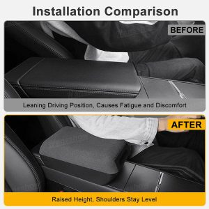 กล่องเก็บของในรถ คอนโซลกลาง Hansshow Tesla Model Y Juniper Highland (REQUIRED DRAWER RISER)