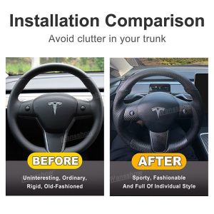 พวงมาลัย พวงมาลัย Hansshow Tesla Model Y (HEATED)
