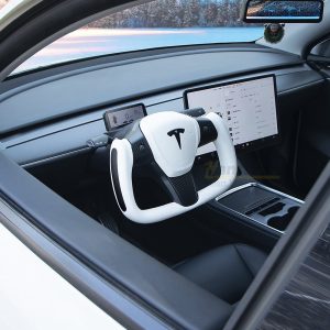 พวงมาลัย พวงมาลัย Hansshow Tesla Model Y (PERSONALIZED ELLIPSE)