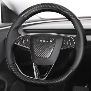 พวงมาลัย พวงมาลัย Hansshow Tesla Model Y Juniper (BUTTON COVERS FRAME)