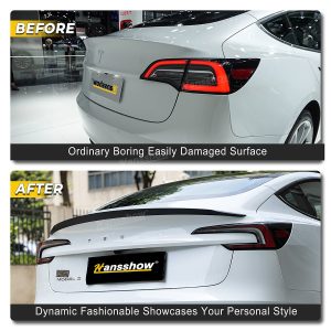 สปอยเลอร์ท้าย ท้ายรถ Hansshow Tesla Model 3 Highland Performance