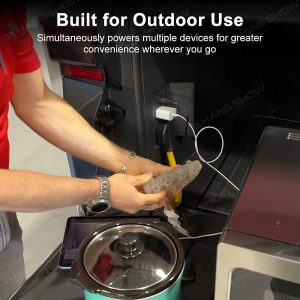 EV charging accessories Hansshow Tesla Cybertruck(OUTLETS POWER TRUCK)