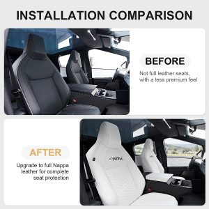 อุปกรณ์เบาะ Hansshow Tesla Cybertruck (RACING STYLE PERFORATED)