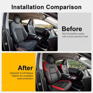 อุปกรณ์เบาะ Hansshow Tesla Model Y Juniper (STREAMLINED PROTECTORS DESIGN)