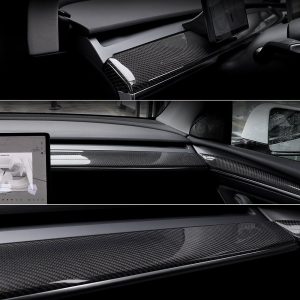 ชุดกันรอย คอนโซลหน้า Hansshow Tesla Model Y (FRONT DOOR 3/Y)