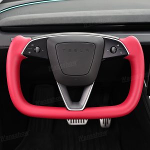 พวงมาลัย พวงมาลัย Hansshow Tesla Model Y Juniper Highland (JUNIPER RED 3)