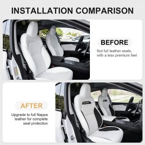 อุปกรณ์เบาะ Hansshow Tesla Model Y Juniper Plaid (DESIGN FULL SET)