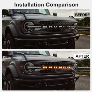 ไฟแต่ง Hansshow Ford Bronco (ILLUMINATED LETTERS EMBLEM)