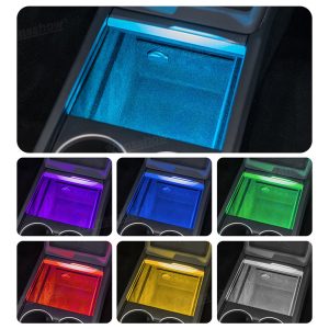 ไฟแอมเบียนต์ คอนโซลกลาง Hansshow Tesla Model Y Juniper Highland (ARMREST JUNIPER RGB)