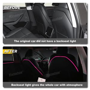 ไฟแอมเบียนต์ เบาะหลัง Hansshow Tesla Model Y Juniper (INTERIOR LIGHT BACK)