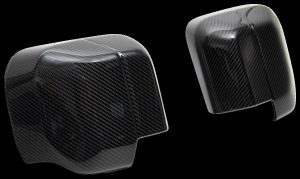 กระจกมองข้าง Carbon Fiber สำหรับ Defender L663 ทรง URBAN