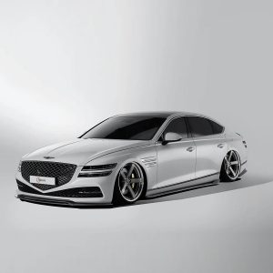 ลิ้นหน้า Carbon Fiber Genesis G80 ADRO แท้