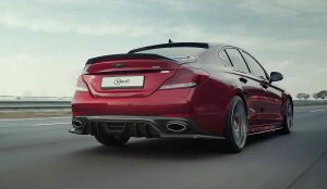 ดิฟฟิวเซอร์ท้าย Carbon Fiber Genesis G70 (V2) ADRO แท้