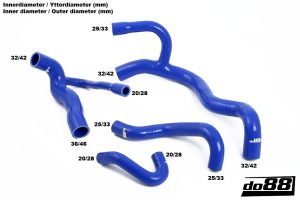หม้อน้ำ do88 สำหรับ Audi S2/RS2 ABY ADU 1992-1996