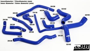 หม้อน้ำ do88 สำหรับ Audi S4/S6 C4 AAN