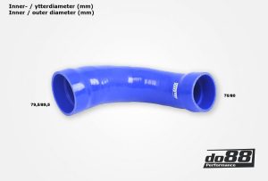 ท่อไอดี do88 สีน้ำเงิน สำหรับ AUDI SEAT SKODA VW 1.8 / 2.0 TSI (MQB)