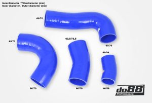 ท่อแรงดัน do88 สีน้ำเงิน สำหรับ AUDI SEAT SKODA VW 1.8 / 2.0 TSI (MQB)