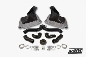 ชุดท่อยางซิลิโคนครบชุด do88 สีดำ สำหรับ Porsche 911 Turbo (997.2) Black