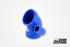 สเปเซอร์ลิ้นปีกผีเสื้อ do88 สีน้ำเงิน สำหรับ BMW 325 E46 2001-2006