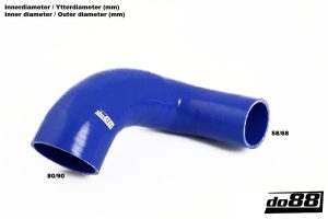 ท่อไอดี do88 สีน้ำเงิน สำหรับ Opel Calibra Vectra A Turbo C20LET