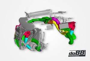 ท่อไอดี do88 สำหรับ Porsche 911 Carrera (991.2) Turbo
