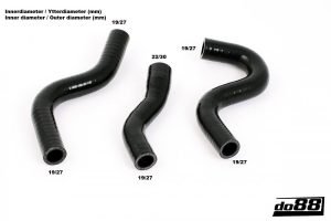 ท่อยางซิลิโคน do88 สำหรับ Porsche 930 Turbo Air injection