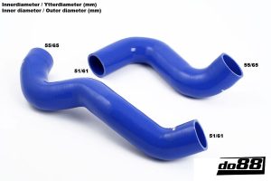 ท่อแรงดัน do88 สีน้ำเงิน สำหรับ SAAB 9-3 00-03