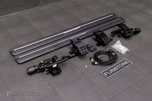 ชุดบันไดข้างไฟฟ้าอัตโนมัติ สำหรับ W464 G-Class แบบยาว แบบมีโลโก้ AMG