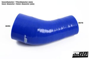 ท่อไอดี do88 สีน้ำเงิน สำหรับ SAAB 9-3 Turbo T7 99-03