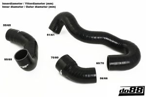 ท่อแรงดัน do88 สำหรับ SAAB 9-5 1.9 TiD 2006-2010