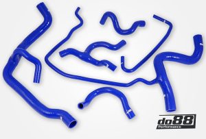 ท่อน้ำหล่อเย็น do88 สีน้ำเงิน สำหรับ SAAB 9-5 2.0T Turbo4 / Turbo4 BioPower 2010-2011