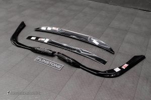 ชุดแต่ง BMW สำหรับ G70 Series 7 ทรง Maxton design สีดำเงา