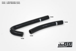 ท่อยางซิลิโคน do88 สีน้ำเงิน สำหรับ SAAB 900 Turbo T8 1981-1989
