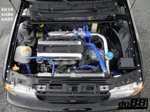 ท่อวาล์วเดินเบา do88 สีแดง สำหรับ SAAB 9000 Turbo 91-98