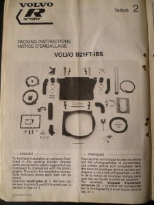 ท่อแรงดัน do88 สีน้ำเงิน สำหรับ Volvo 240 Turbo B21FT