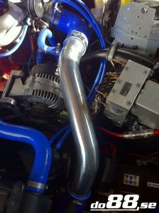 สเปเซอร์ลิ้นปีกผีเสื้อ do88 สีน้ำเงิน สำหรับ Volvo 7/940 Turbo Center Connection